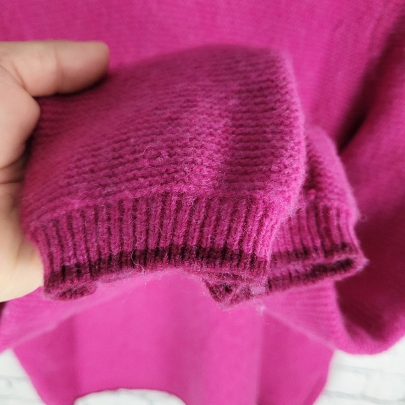 TABITHA WEBB | lambswool blend knit long sleeve button detail sweater - Picture 6 of 9